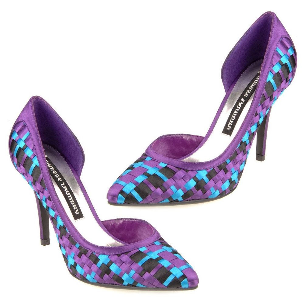 Chinese Laundry NORTH Satin Woven D'orsey Pumps